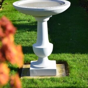 Personalised Baluster Bird Bath
